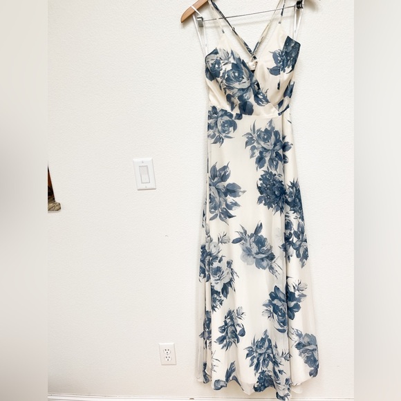 Lulu’s Floral Wrap Maxi Dress Size XS - Picture 2 of 10